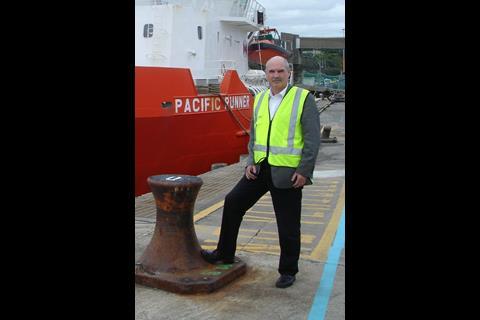"[A drop in container volumes] provided an opportunity for the port to market the vacated terminal area for other cargoes," Roy Weaver, Port of Taranaki